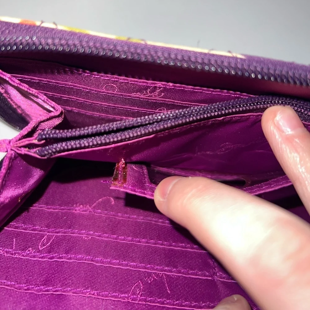 Vera Bradley Multicolor Quilted Wallet